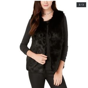 Small Black Fur vest